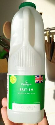 British SEMI SKIMMED MILK