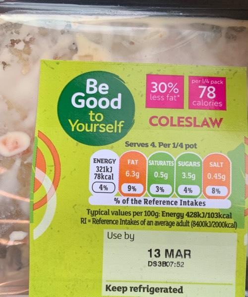 Colesaw salad